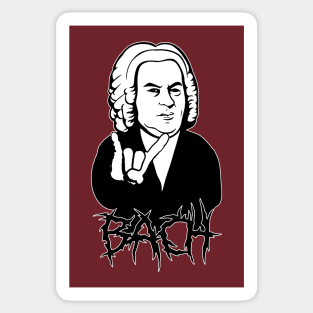 Bach is Metal Sticker